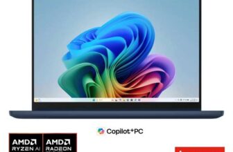 Lenovo IdeaPad 5 14AGP11 Copilot PC, AMD Ryzen 5 AI, 16GB RAM, 512GB SSD, 14 Inch Convertible 2 in 1 Laptop, 83UH000UUK – Warehouse price