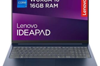 Lenovo IdeaPad Slim 5 16 inch WUXGA 1200p Laptop Intel Core i5-13420H 16GB RAM 1TB SSD Windows 11 Home Cosmic Blue