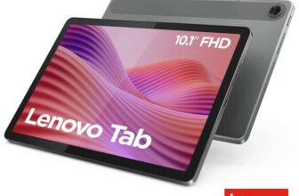 Lenovo Tab, 4GB RAM, 128GB eMMC, 10.1 inch Tablet with Case, ZAEJ0082GB