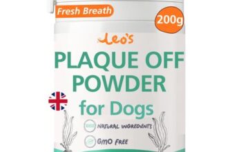 Leos Plaque off Powder for Dogs & Cats 200g Pet Teeth Cleaning