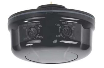 Lexco Leonis Indoor & Outdoor Black Microwave High Bay Motion Sensor 360 (858RE) (Free C&C)