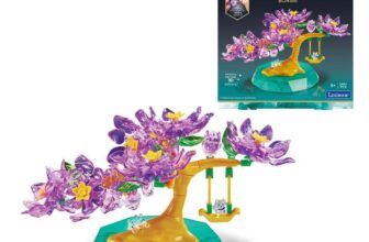 Lexibook, Crystal Gem Flourishing Bonsai, Purple Pink Green, CRSS58