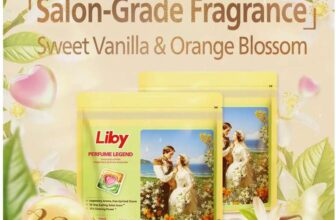 Liby Perfume Legend Laundry Pods – Victoria Orange Blossom Scent, 40 pods, 6-in-1