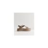 Light Brown Multi Strap Platform Sandals