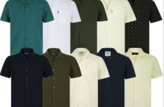 Lightweight Cotton Cuban Collar Shirts with Code (10 styles available, S-XXL)