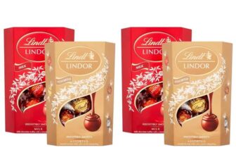 Lindt Lindor Chocolate Truffles assortment 4 x 200g – Instore