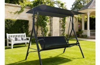 Linea Steel Frame Water Resistant Patio Swing Chair