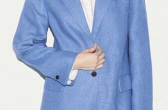 Linen Notch Lapel Blazer