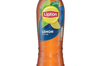 Lipton Lemon Bottled Ice Tea 1.25 L, low calorie soft drink, 100% black tea extract / £2 for 2
