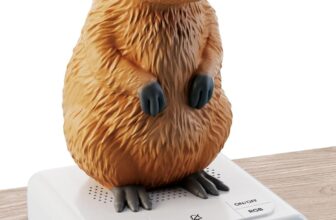 Lisciani – RAINY DAYS Capybara – RGB LED Digital Alarm Clock – Multicoloured Mood Light – Fun Ringtones – Screen-Free Activity for Teens from 12 Years – Promotes Autonomy and Rhythm