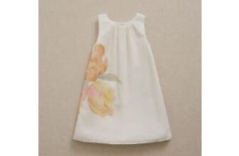 Little Edit Cream Flower Dress