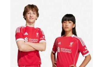 Liverpool LFC adidas Youth 25/26 Home Jersey