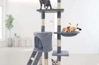 (Local) DayPlus Cat Tree Cat Tower Cat Scratching Post for Indoor/Outdoor Cats (Welcome/New user deal) Zhenzhisheng-AE Store