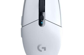 Logitech G305 LIGHTSPEED Wireless Gaming Mouse, HERO 12K Sensor, 12,000 DPI, Lightweight, 6 Programmable Buttons, 250h Battery Life
