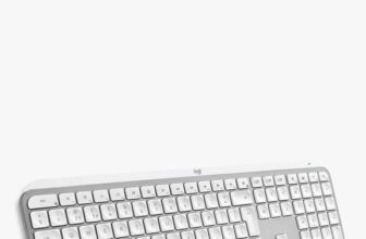 LogitechMaster Series MX Keys S Wireless Keyboard for Mac, Pale Grey