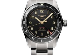 Longines Spirit Zulu Time 39mm Titanium Watch