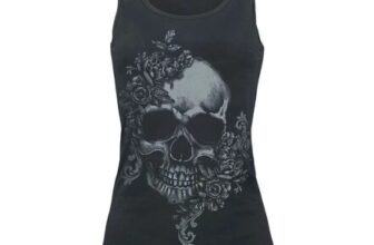 Longing for Evil Top Black by Black Premium by EMP