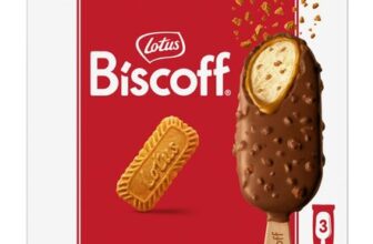 Lotus Biscoff Milk Chocolate Ice Cream Sticks 3x90ml