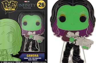 Loungefly POP Large Enamel Pin MARVEL INFINITY SAGA: GAMORA CHASE GROUP – Gamora – Avengers Infinity War Enamel Pins – Cute Collectable Novelty Brooch – for Backpacks & Bags – Gift Idea
