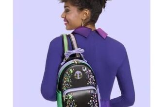 Loungefly Wicked Floral and Lace Mini Backpack