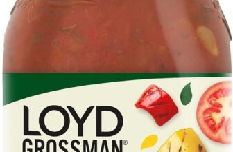 Loyd Grossman Italian Tomato & Chargrilled Vegetables Sauce, 350 g (1-Pack)