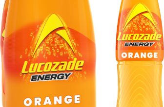 Lucozade Energy Orange 380ml (Pack of 4)