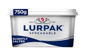 Lurpak Slightly Salted Spreadable Butter