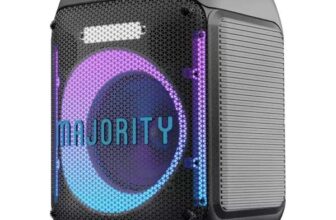 MAJORITY Pulse 1 Portable Bluetooth Megasound Party Speaker – Black