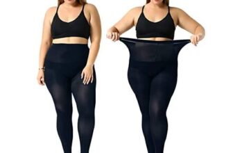 MANZI Womens Plus-Size Control Top Tights, Navy, 2 Pairs, XL