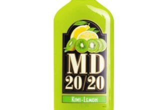 MD 20/20 Kiwi Lemon, Flavoured Fortified Wine (1x 0,75L)