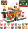 MEESHEEP 150PCS Magnetic Blocks Christmas 2026, Build Exact Models Shown in Pictures STEM Montessori Toys for Girls & Boys Age 3-10 Inspiring Creativity, Imagination and Confidence Stowable