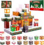 MEESHEEP 150PCS Magnetic Blocks Christmas 2026, Build Exact Models Shown in Pictures STEM Montessori Toys for Girls & Boys Age 3-10 Inspiring Creativity, Imagination and Confidence Stowable