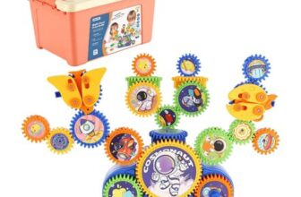 MEESHEEP STEM Gear Set with 18 Gears and Case