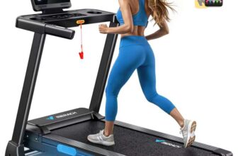 MERACH Foldable Treadmill T12 Incline 0.8-12km/H Walking Pad with code – MERACH Official Store