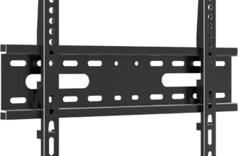 MOUNTUP Ultra Slim TV Wall Bracket for 26-60 inch Flat&Curved TV, Low Profile Wall Mount 23mm from Wall up to 45 KG, with Max VESA 400X400mm