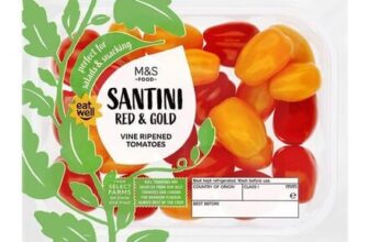 M&S Red & Gold Santini Tomatoes