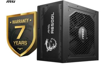 MSI MAG A650GL Power Supply Unit, 650W, 80 Plus Gold