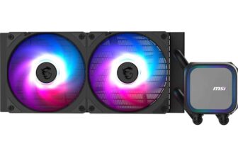 MSI MAG CORELIQUID A13 240 AIO CPU Liquid Cooler – Full CPU Coverage, Improved Water Channel Design