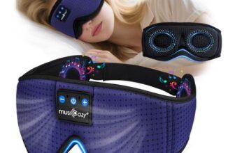 MUSICOZY Sleep Headphones for Side Sleepers, Soft Comfortable