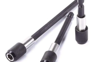 Magnetic Drill Bit Extension Set, Durable Steel Construction, Professional Tool Accessories – Ships by and sold by Haul Global