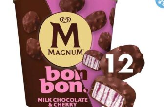 Magnum Milk Chocolate & Cherry Bonbon Bite-Sized Ice Cream 12x 17 ml (204ml)