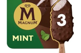 Magnum Mint Ice Cream Sticks 3 X 100ml