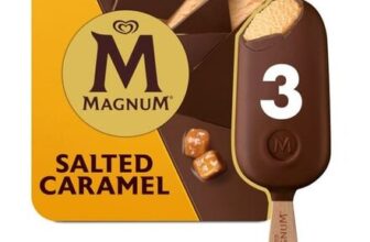 Magnum Salted Caramel Ice Cream Sticks 3 X 100ml