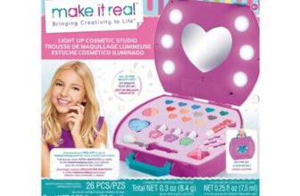 Make It Real Light-up Cosmetic Studio 25 Piece Set