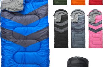 MalloMe Adult Childrens Sleeping Bag Winter Summer Spring Autumn Single Down Waterproof Sleeping Bags for Damping and Hiking Ultra Light Sleeping Bag, Compact Sleeping Bag