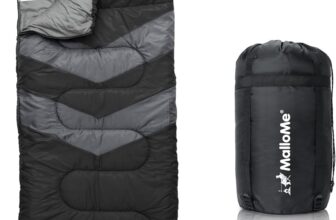 MalloMe Sleeping Bags for Adults & Kids Sleeping Bag 3-4 Season – Ultralight Backpacking Sleeping Bag Cold Weather & Warm, Lightweight Compact, Single Adult Girls Boys Winter Sleep Camping Accessories
