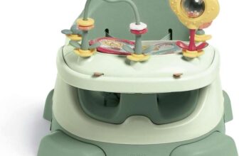 Mamas & Papas Bug 3-in-1 Baby Booster Seat & Activity Tray – Eucalyptus w/voucher
