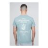 Man Washed Sage Regular Creative Archive Print T-Shirt