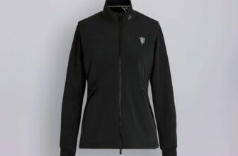Manchester United x adidas Womens Golf Ultimate365 Tour Frostguard Jacket, Black