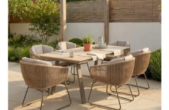 Manhattan Dining Set Beige